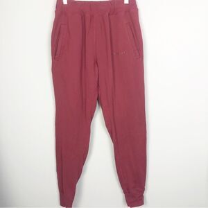 ALPHALETE | Maroon Red Jogger Style Athletic Pants Men’s Size Medium Unisex